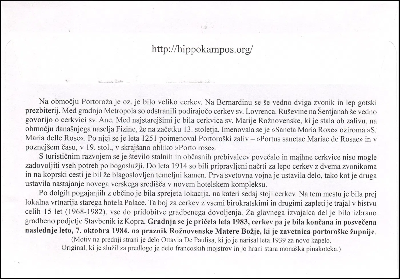 25. OBLETNICA POSVETITVE CERKVE ROŽENVENSKE MATERE BOŽJE
